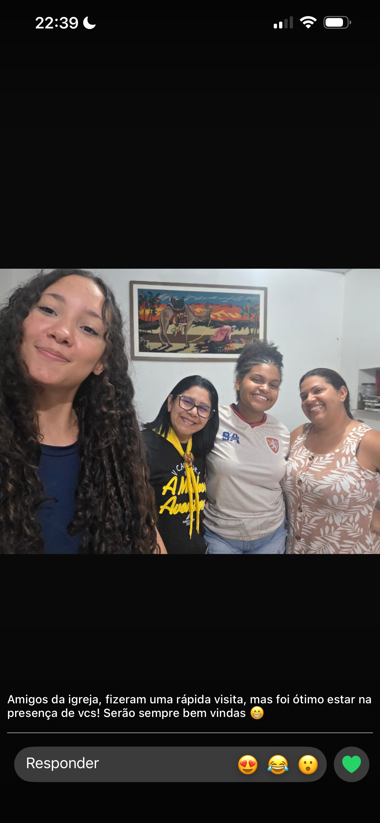 Visita em Casa